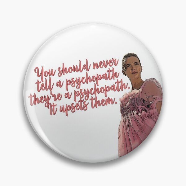 Item preview, Villanelle Psychopath Quote designed and sold by baranskini.