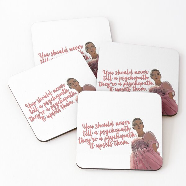 Item preview, Villanelle Psychopath Quote designed and sold by baranskini.