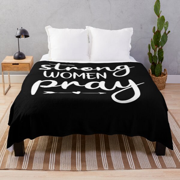 Artikelvorschau, Jesus Christian Gift Strong Women Pray God Prayer Warrior entworfen und verkauft von brightandbold.