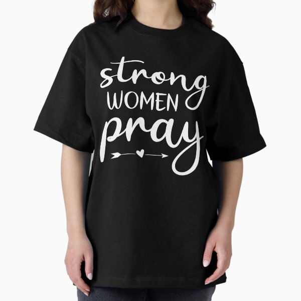 Item preview, Jesus Christian Gift Strong Women Pray God Prayer Warrior designed and sold by brightandbold.