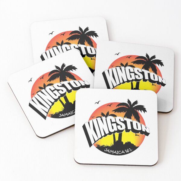 Item preview, Kingston, Jamaica Tropical Sunset designed and sold by IdentiTee Studios.