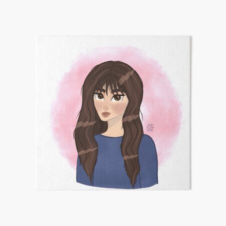Girl #1 Art Board Print