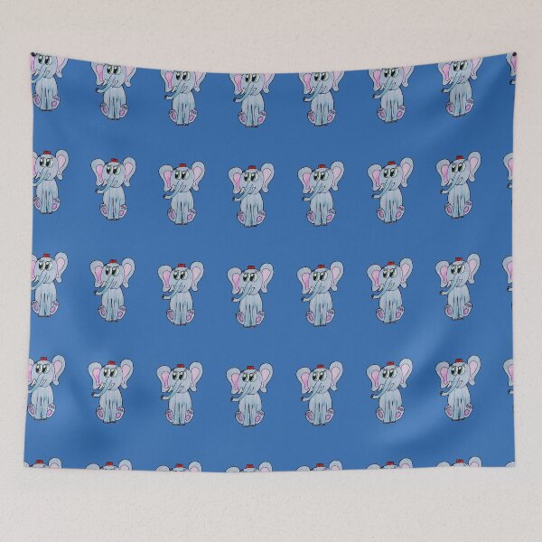 Item preview, Ella the Elephant - Genuine Children Art Design designed and sold by Lart-Design.