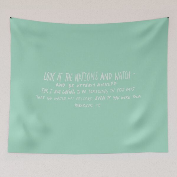 Item preview, Habakkuk 1:5 x Mint designed and sold by theanointedhome.
