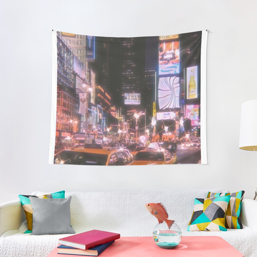 Disover Times Square NYC  Tapestry