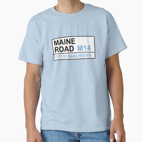 Item preview, Manchester City Football Team Maine Road Street Sign designed and sold by DelfDesign.