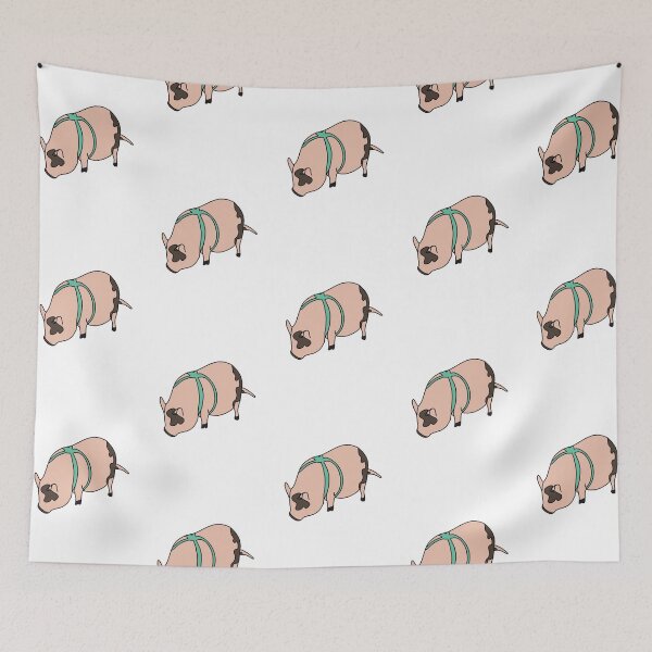 Item preview, Tucker the pig designed and sold by artbyjami.