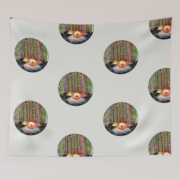 Item preview, Camping designed and sold by aworldoffish.