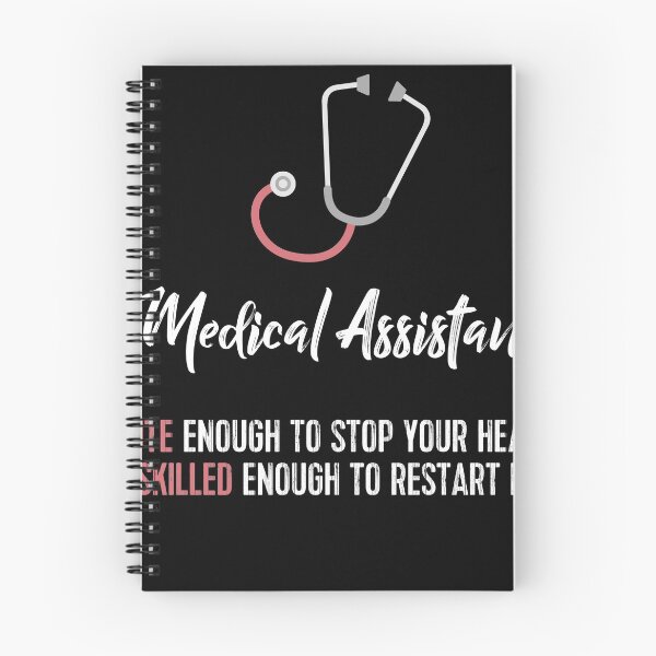 Item preview, Funny Medical Assistant TShirt: Cute Enough To Stop Your Heart designed and sold by brightandbold.