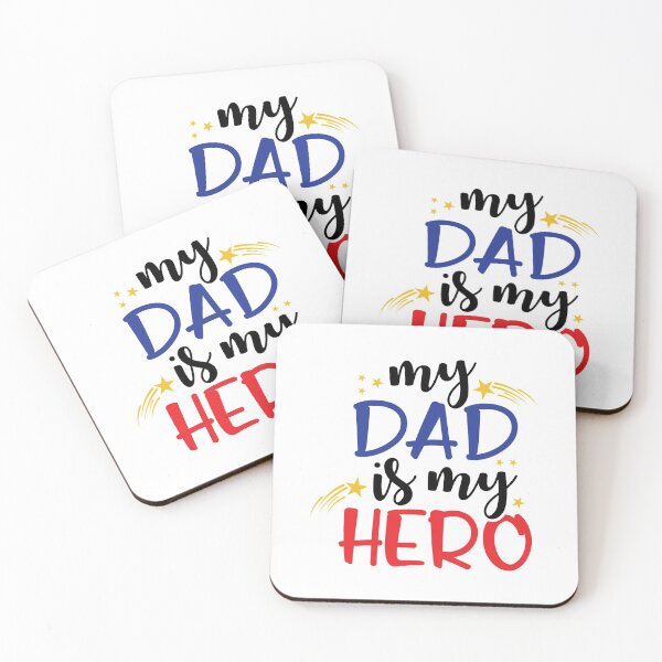Item preview, My Dad is my Hero :Father's Day Quote  designed and sold by remonss.