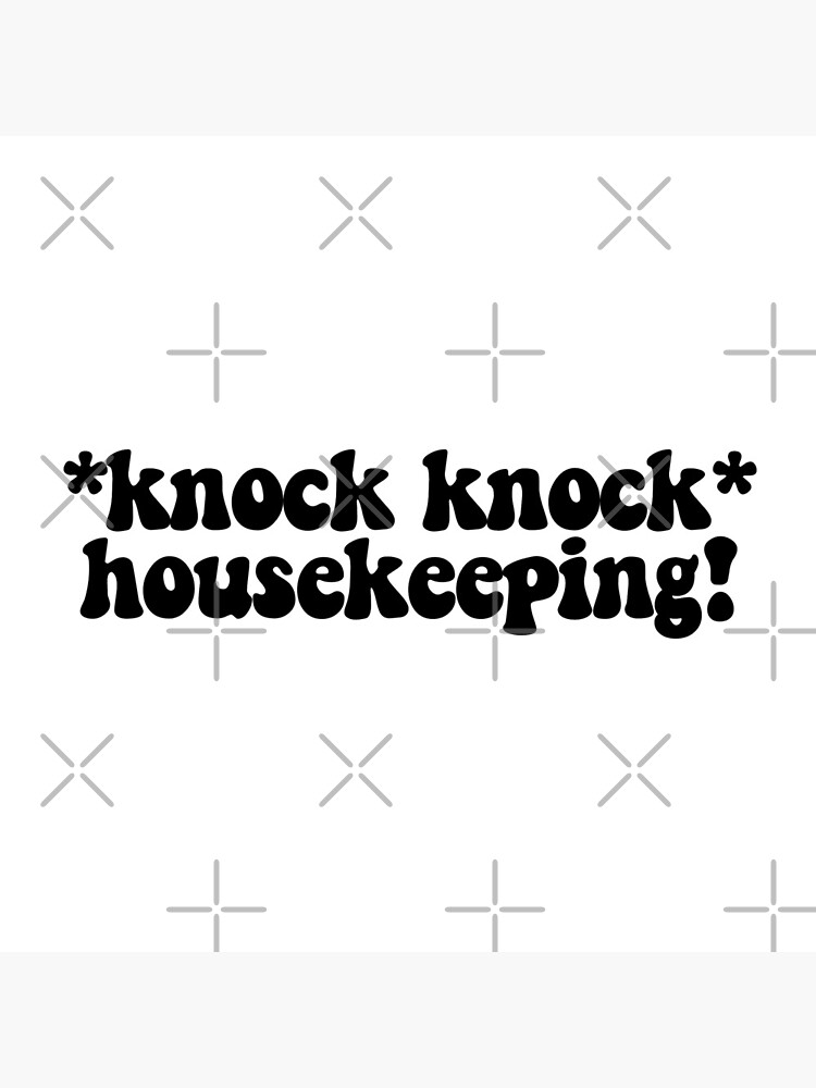 "housekeeping! jj Outer Banks" Poster for Sale by samkatemontes Redbubble