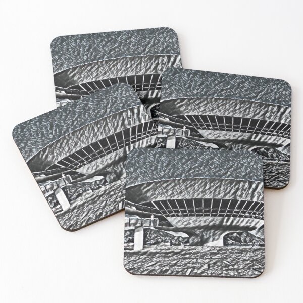 Item preview, Brazil Niterói Contemporary Art Museum Aluminium Foil designed and sold by D4li98.