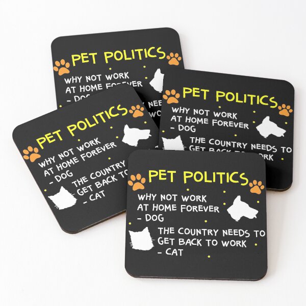 Item preview, Pet Politics Lockdown At Home designed and sold by d247.