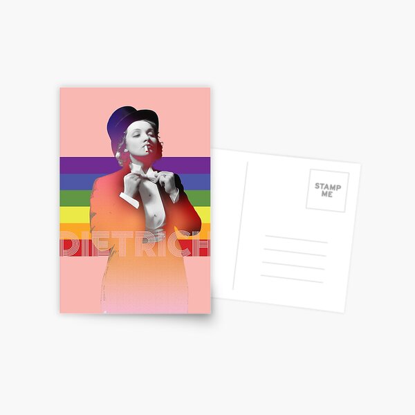 Item preview, Rainbow Marlene Dietrich designed and sold by STYLE + EXPRESSION.