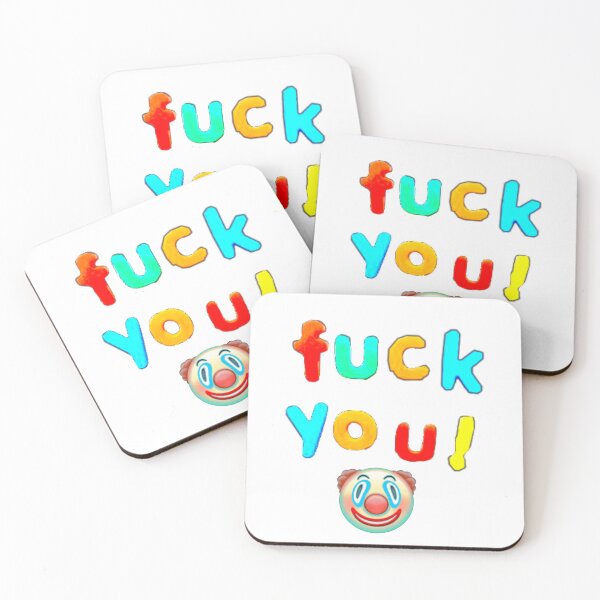 Item preview, fuck you -clown  designed and sold by nandacassas.