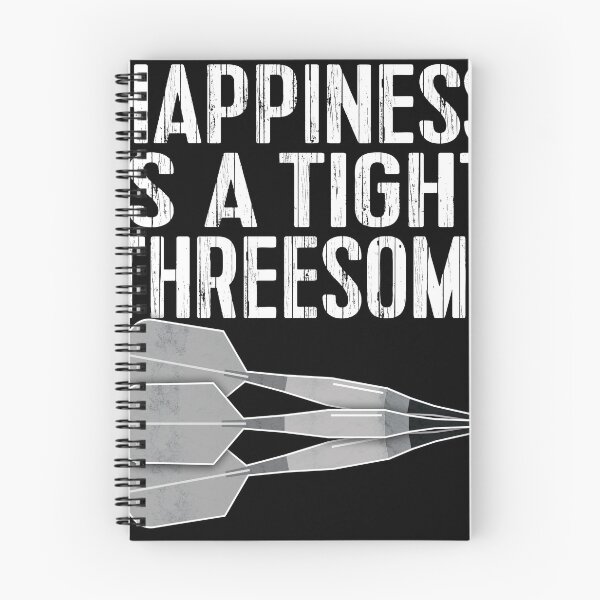 Artikelvorschau, Happiness Is A Tight Threesome Dart Team entworfen und verkauft von brightandbold.
