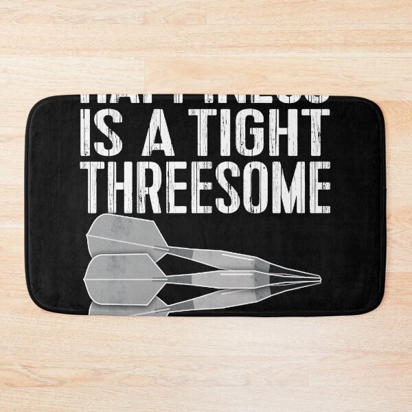 Artikelvorschau, Happiness Is A Tight Threesome Dart Team entworfen und verkauft von brightandbold.