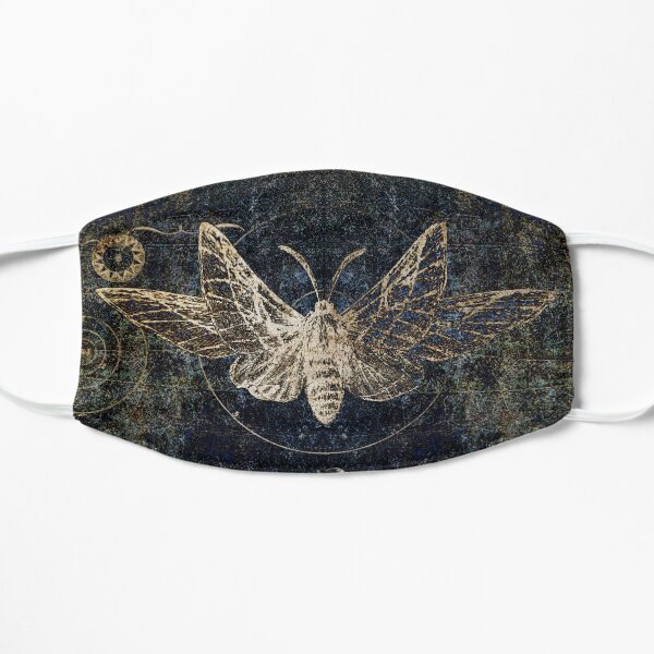 Vitruvian Moth Flat Mask