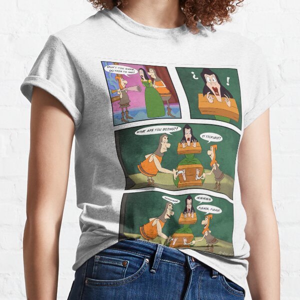 Lady Tickle Torture Comic Classic T-Shirt