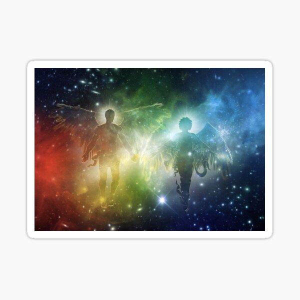Angels Of The Universe Sticker