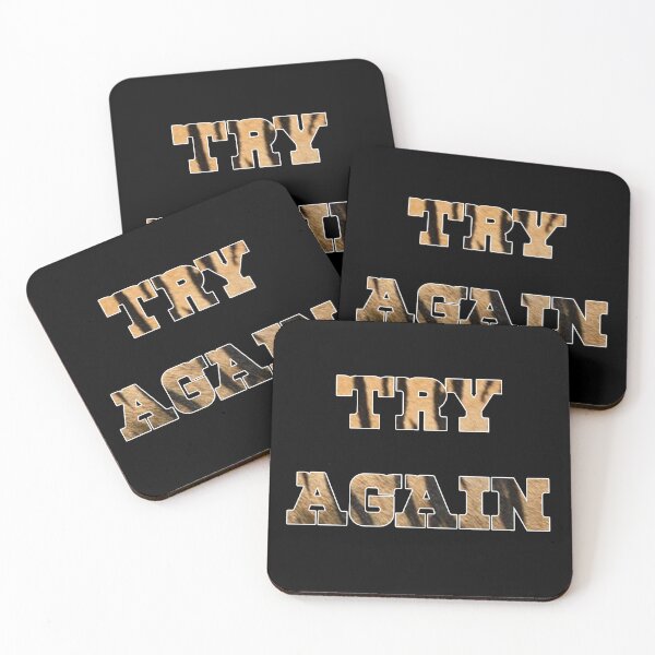 Item preview, Try again designed and sold by Most-Mysterious.