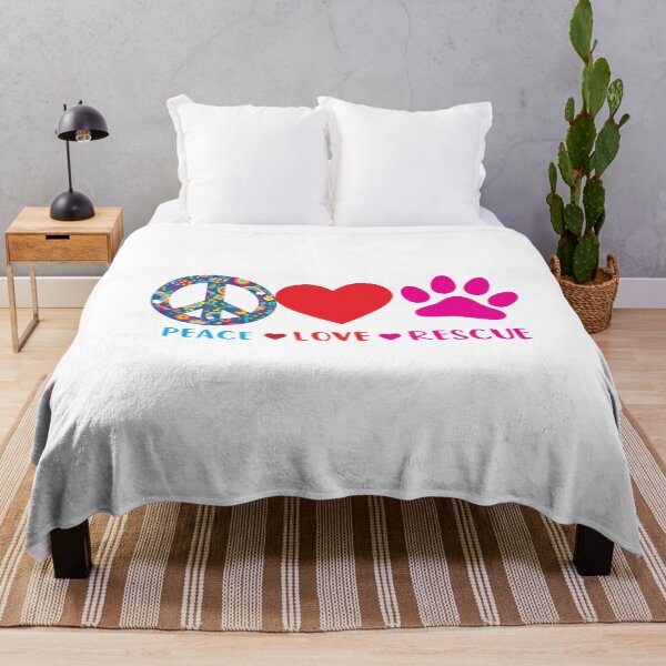 Item preview, Peace Love Rescue designed and sold by ANAS MAATI.