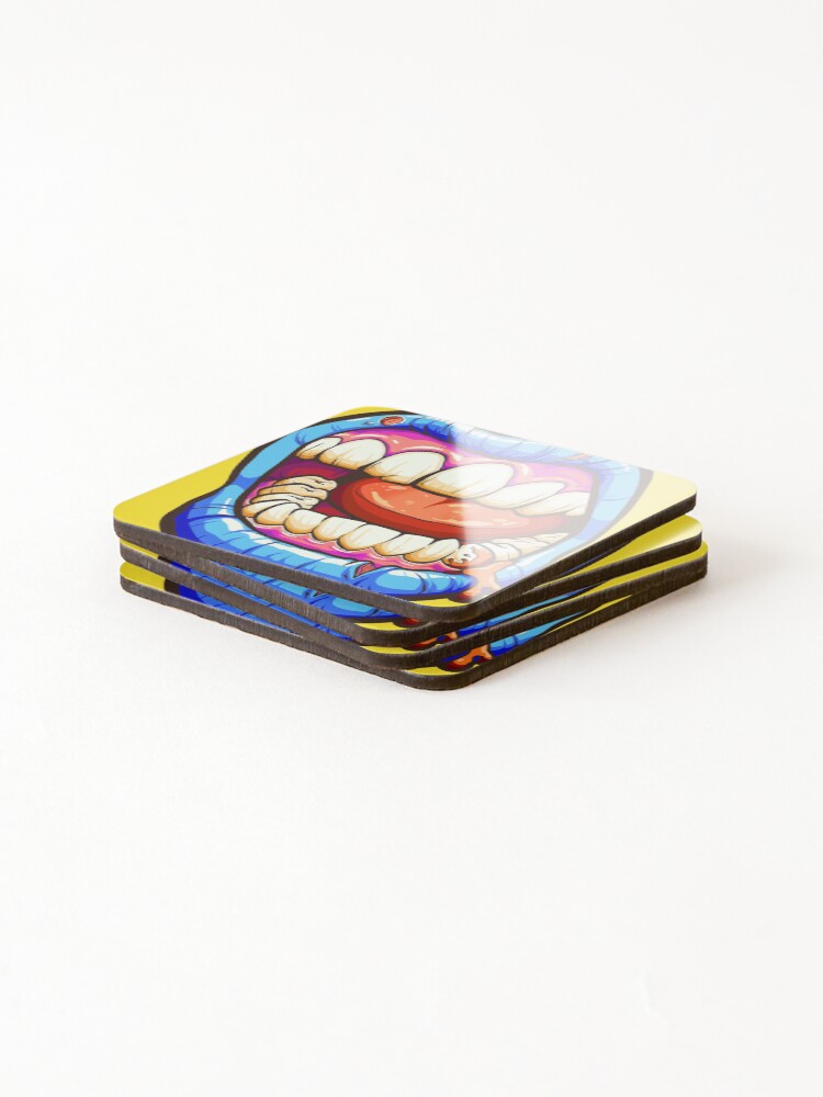 Thumbnail 4 of 5, Coasters (Set of 4), Grrr designed and sold by Rusembell.