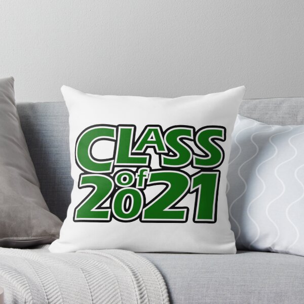 Item preview, Grad Class of 2021 Dark Green with a White Border designed and sold by gkillerb.