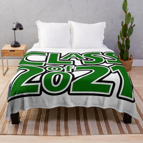 Item preview, Grad Class of 2021 Dark Green with a White Border designed and sold by gkillerb.