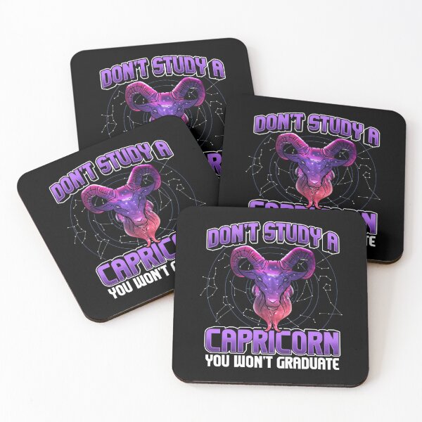 Item preview, Funny Capricorn Horoscope Don't Study You Won't Graduate designed and sold by UniQueensShop.