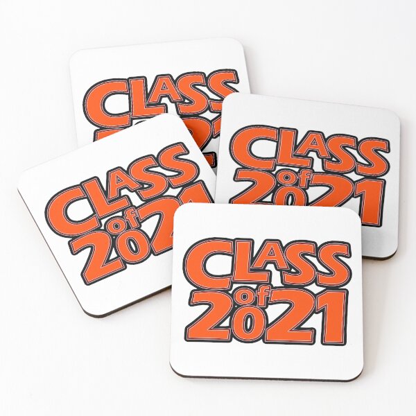 Item preview, Grad Class of 2021 Dark Orange with a Maroon Border designed and sold by gkillerb.