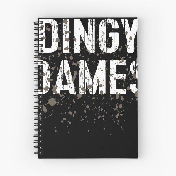Item preview, Womens Mud Run Team Matching Marathon Runner 5K Gift Dingy Dames designed and sold by brightandbold.