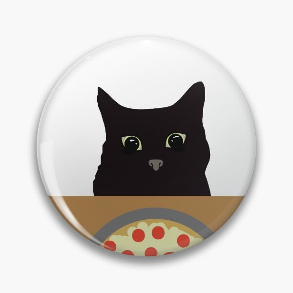 Item preview, Black Cat Begging For Food designed and sold by Sarah Ferree.