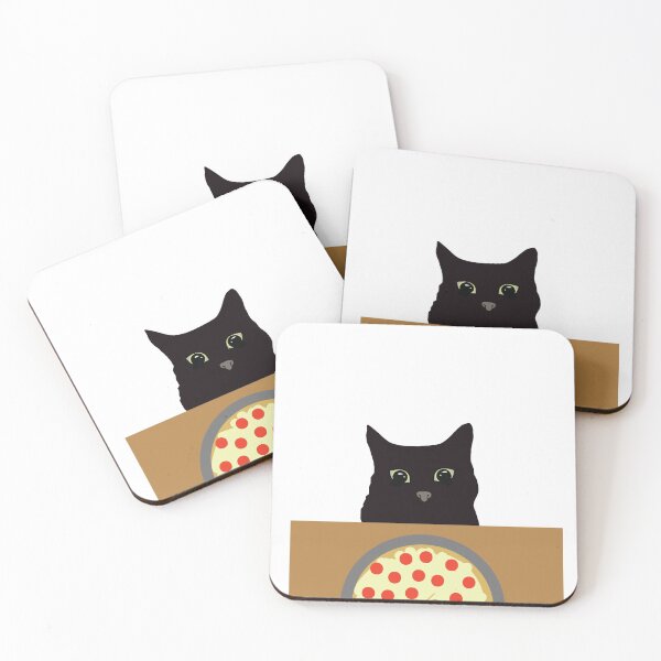 Item preview, Black Cat Begging For Food designed and sold by Sarah Ferree.