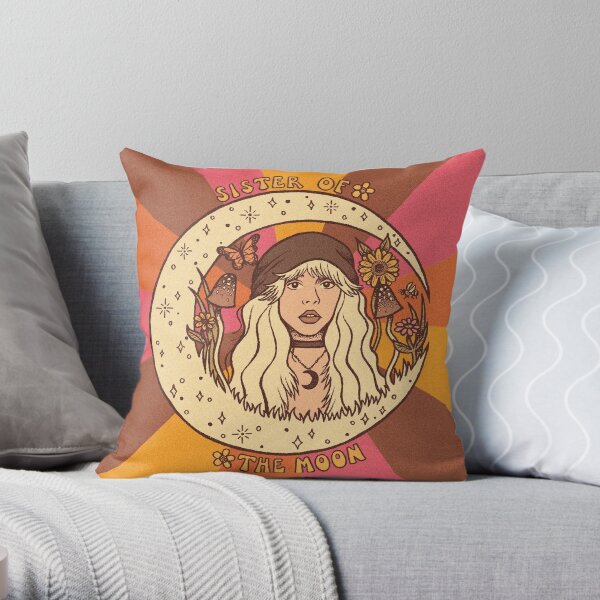 Sister Stevie Throw Pillow