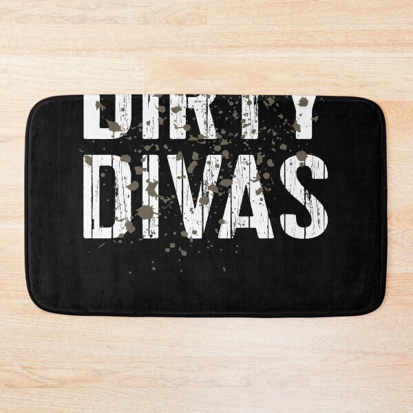 Item preview, Womens Mud Run Team Matching Marathon Runner 5K Gift Dirty Divas designed and sold by brightandbold.