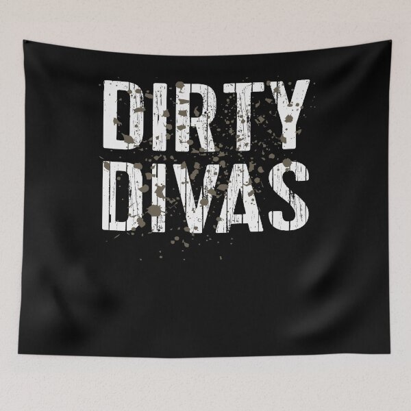Item preview, Womens Mud Run Team Matching Marathon Runner 5K Gift Dirty Divas designed and sold by brightandbold.