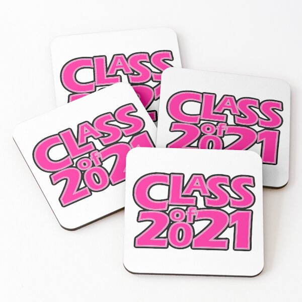 Item preview, Grad Class of 2021 Dark Pink with a Light Pink Border designed and sold by gkillerb.