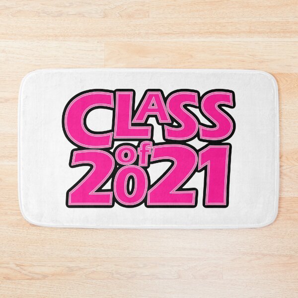 Item preview, Grad Class of 2021 Dark Pink with a Light Pink Border designed and sold by gkillerb.