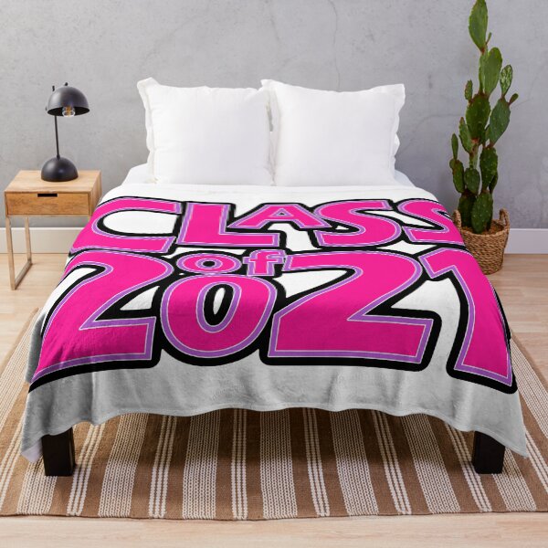 Item preview, Grad Class of 2021 Dark Pink with a Light Purple Border designed and sold by gkillerb.