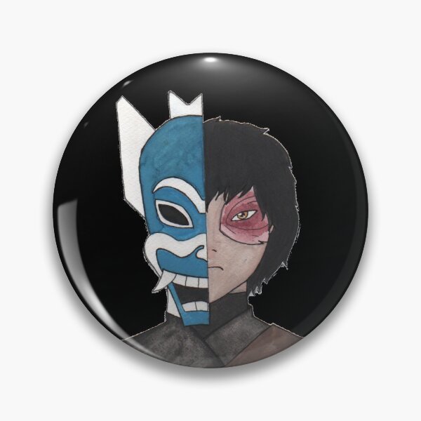 Item preview, Zuko the Blue Spirit designed and sold by nocturnalart.
