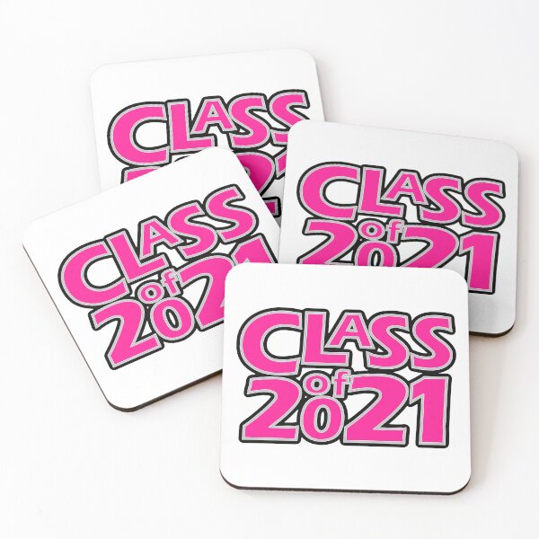Item preview, Grad Class of 2021 Dark Pink with a Silver Border designed and sold by gkillerb.