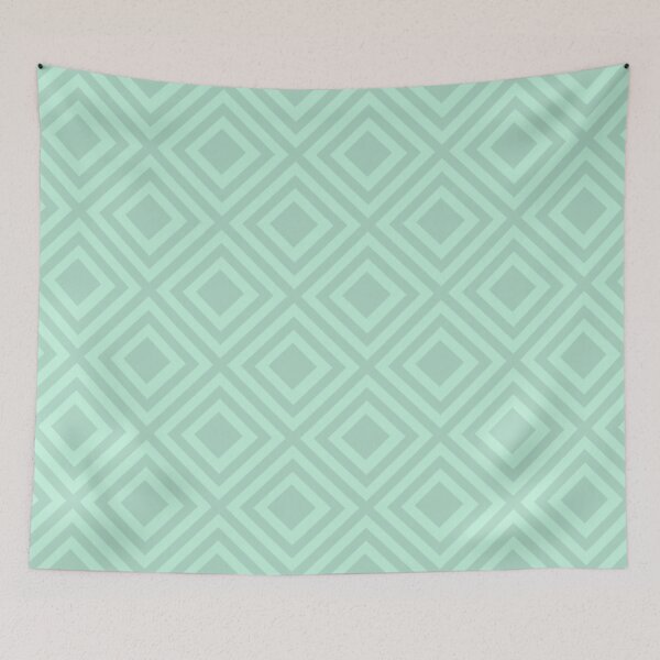 Item preview, Green Square Pattern - designed and sold by DeesignR.
