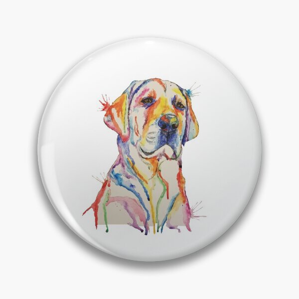 Item preview, Yellow Lab Watercolor designed and sold by Sarah Ferree.