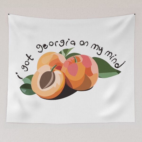 Item preview, "I got Georgia on my mind"  designed and sold by rebeccartt.