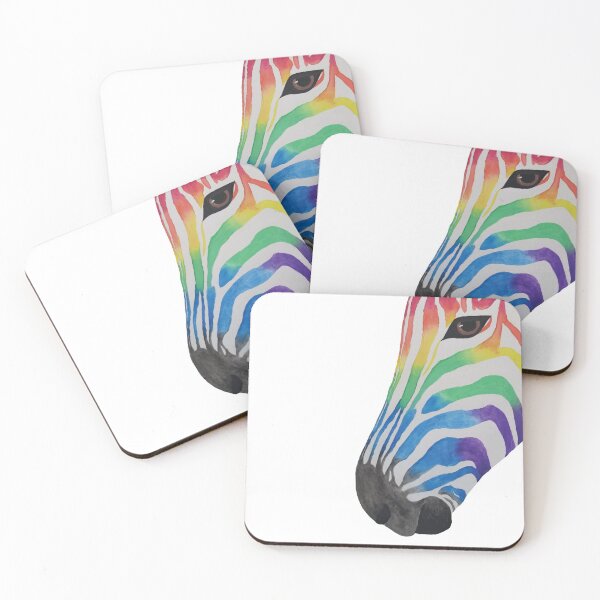Item preview, Rainbow Zebra designed and sold by Sarah Ferree.