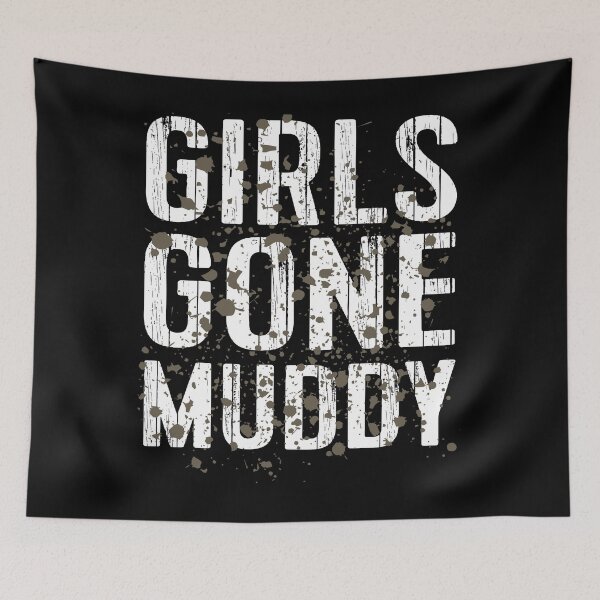 Item preview, Womens Mud Run Team Matching Marathon Runner 5K Gift Girls Gone Muddy designed and sold by brightandbold.