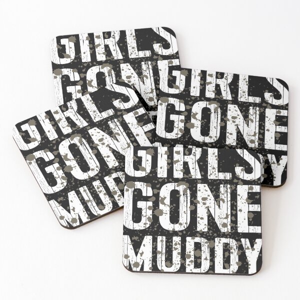 Item preview, Womens Mud Run Team Matching Marathon Runner 5K Gift Girls Gone Muddy designed and sold by brightandbold.