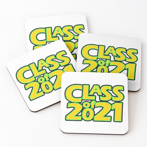 Item preview, Grad Class of 2021 Gold with a Bright Green Border designed and sold by gkillerb.