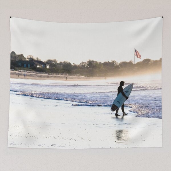 Item preview, Surfer in Narragansett designed and sold by ShootFirstNYC.